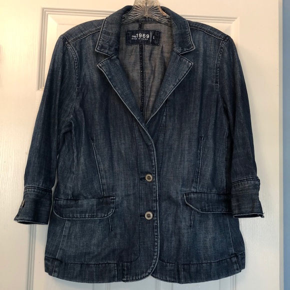 GAP Jackets & Blazers - Gap denim blazer - Size L GAP Jackets & Blazers - Gap denim blazer - Size L